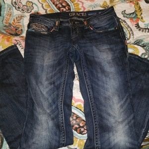 Grace in LA Blue jeans